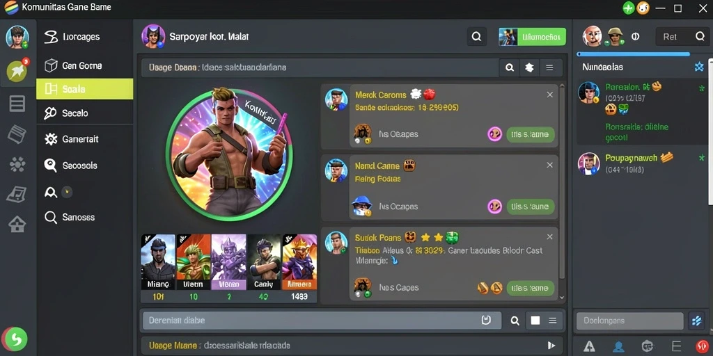 Tampilan antarmuka yang user-friendly dan menarik.