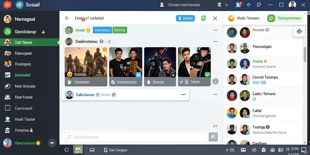 Tampilan antarmuka yang menarik dan mudah dinavigasi.