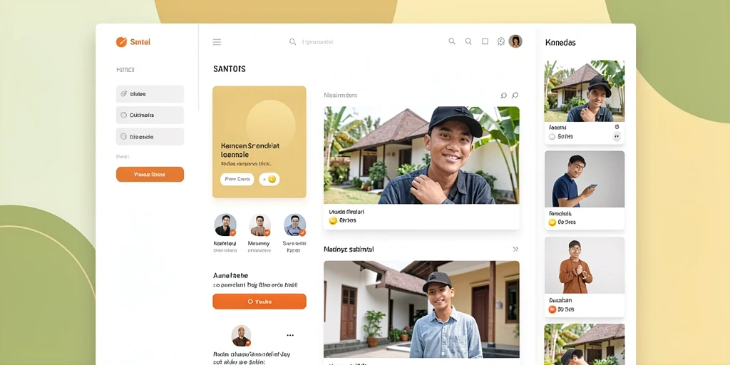 Tampilan awal aplikasi 8SVIP yang menarik dan intuitif.