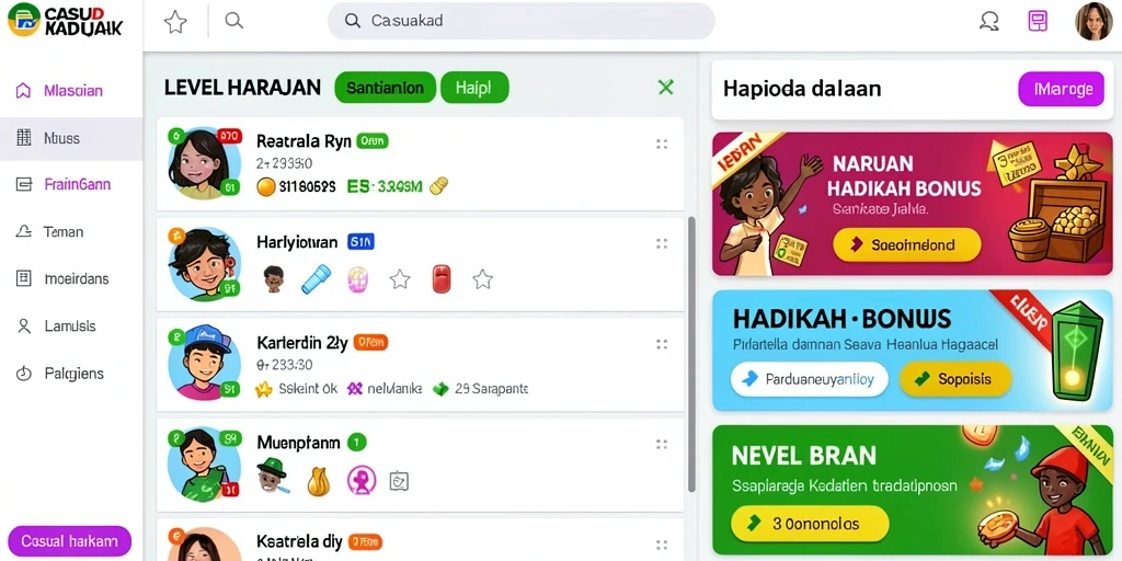 Antarmuka pengguna yang menarik dan mudah digunakan.
