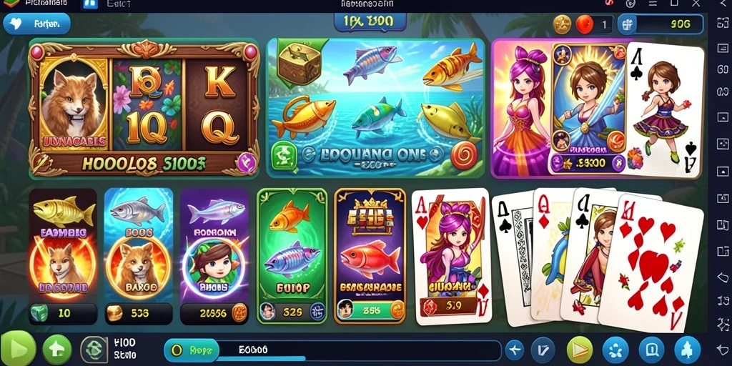 Tampilan awal game ABC33 yang mengesankan.