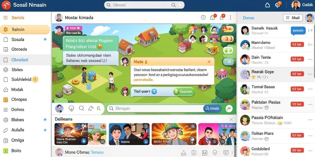 Tampilan antarmuka yang menarik dan intuitif.