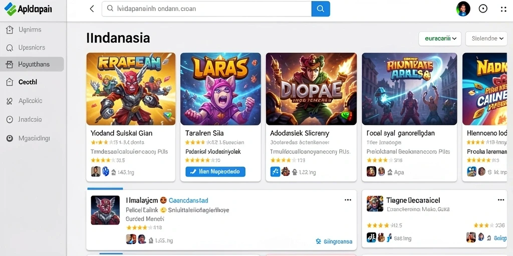 Tampilan antarmuka yang menarik dan modern.