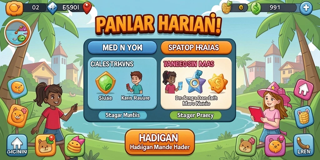 Tampilan antarmuka yang ramah pengguna.
