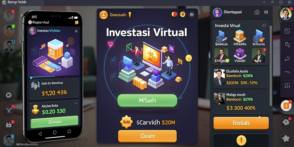 Screenshot GRABWIN: Antarmuka pengguna yang menarik.