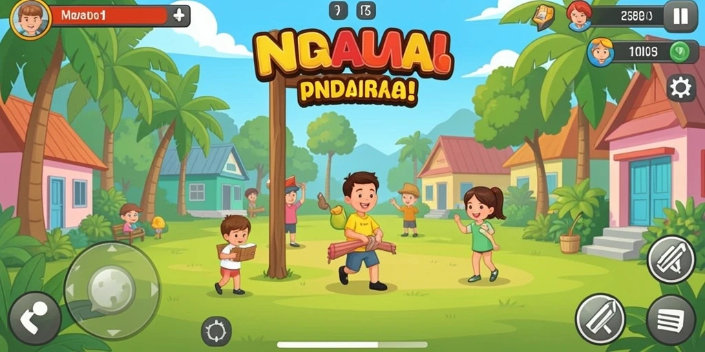 Screenshot menampilkan tampilan slot yang menarik dan colorful.