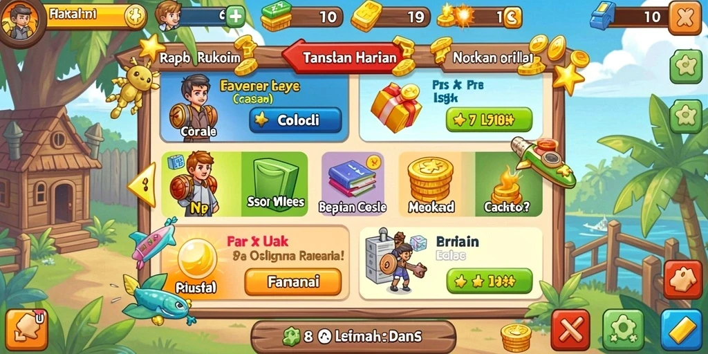 Tampilan antarmuka yang ramah pengguna.