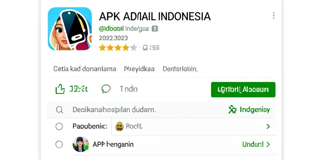 Tampilan antarmuka aplikasi yang sederhana dan menarik.
