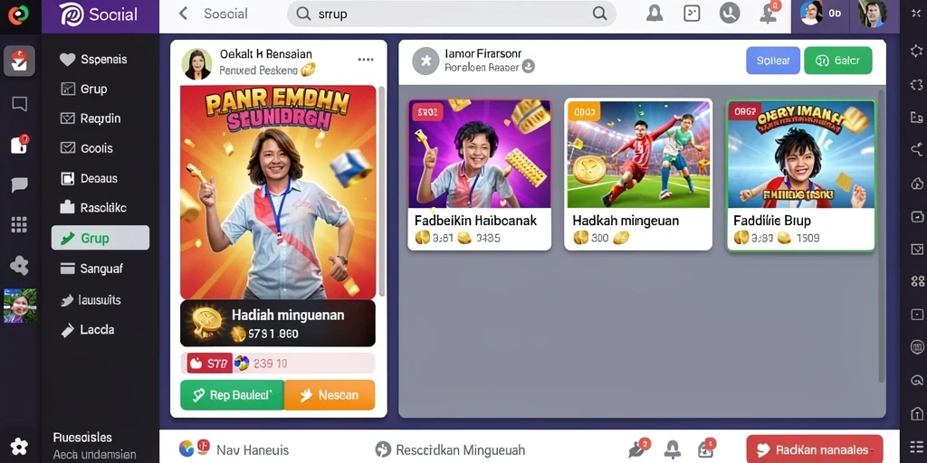 Tampilan antarmuka yang bersih dan rapi.