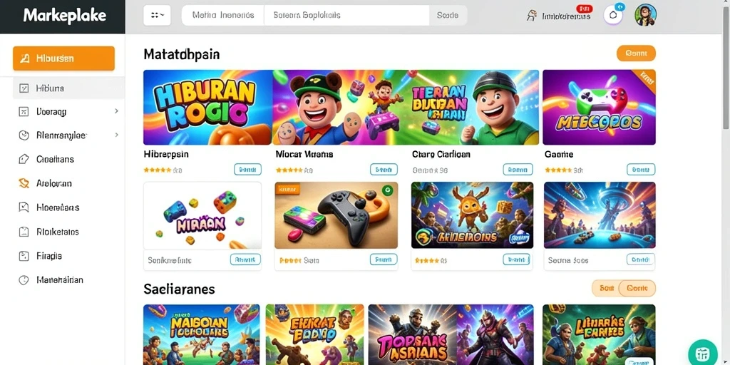 Tampilan antarmuka yang menarik dan user-friendly.