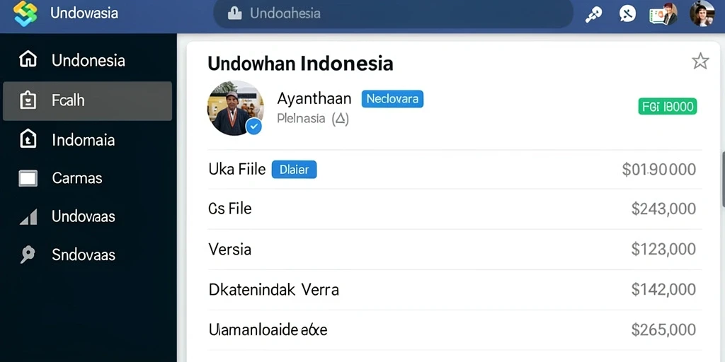 Tampilan antarmuka yang ramah pengguna.