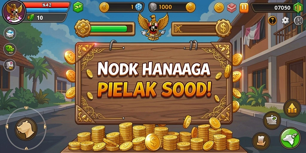 Tampilan antarmuka PROSLOT yang ramah pengguna.