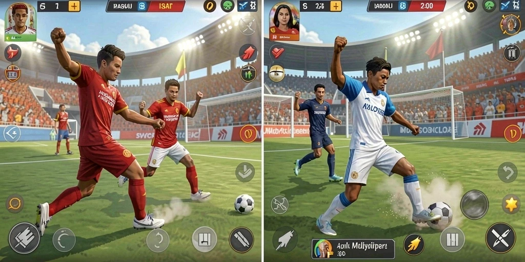Gambar tampilan antarmuka yang menawan dan mudah dinavigasi.