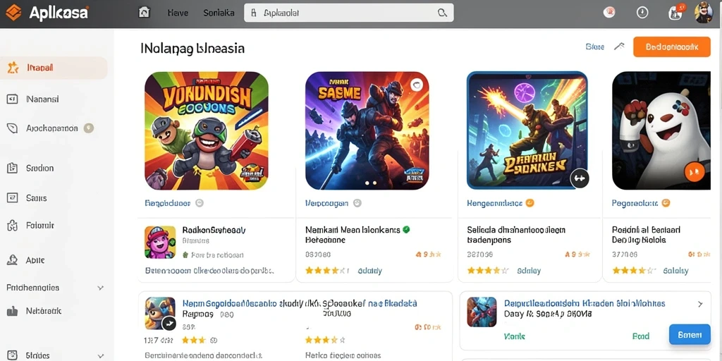 Tampilan antarmuka yang ramah pengguna dan menarik.