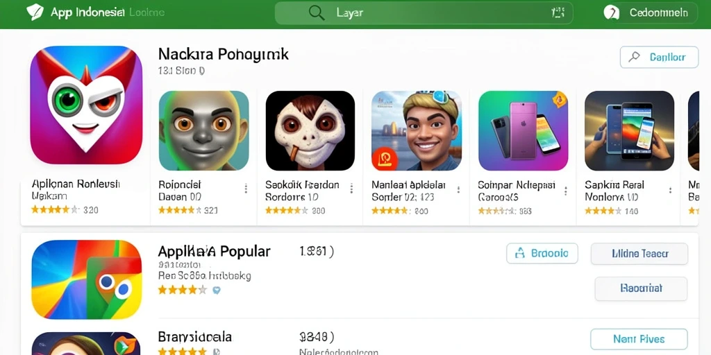 Tampilan antarmuka yang menarik dan mudah digunakan.