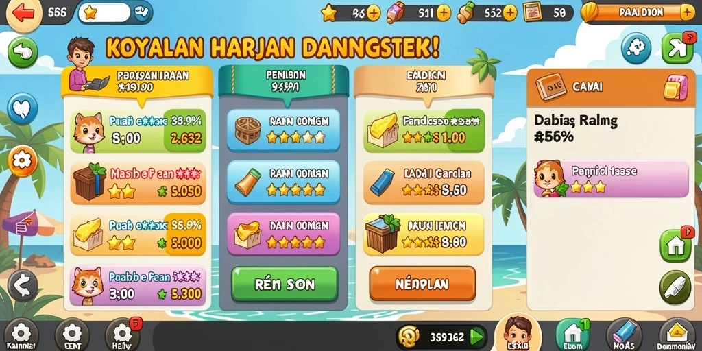 Gambaran gameplay SUKSES777 yang menyenangkan.