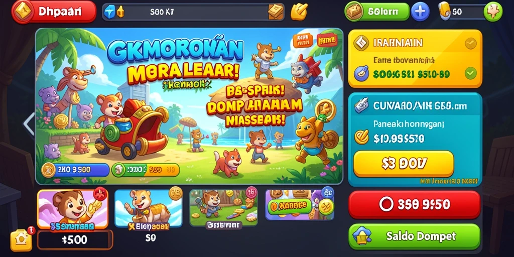 Screenshot menunjukkan karakter utama di level baru.