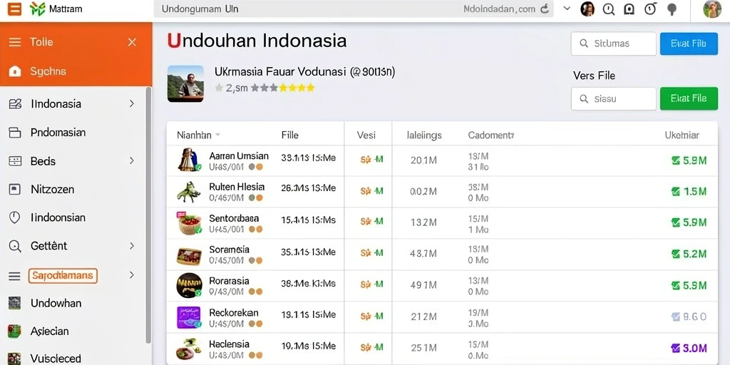 Tampilan antarmuka yang menarik dan mudah dinavigasi.