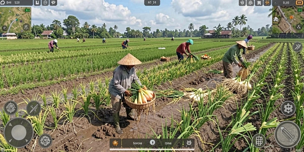 Tampilan awal permainan yang menawan.